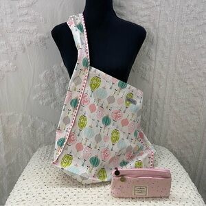 TUTU & LILLI Crossbody Bag FLOWER GARDEN LIFESTYLE Pouch Whimsy Feminine Girly